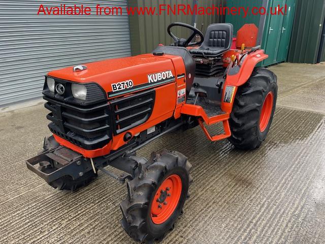 ***SOLD SOLD SOLD*** KUBOTA B2710 COMPACT TRACTOR - FNR Machinery - For ...