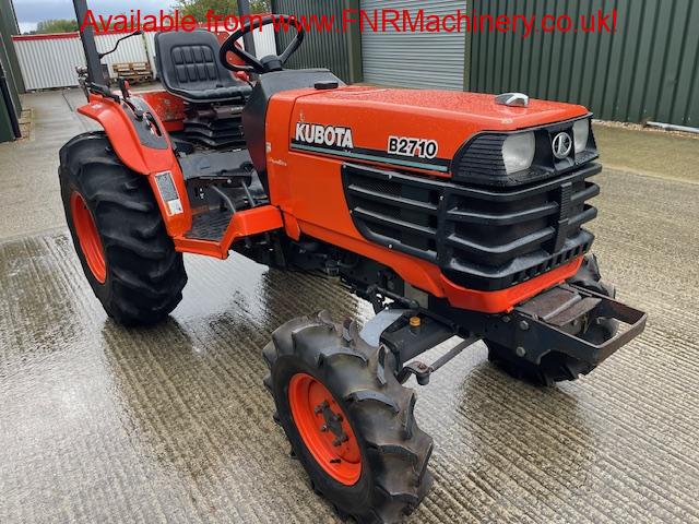 ***SOLD SOLD SOLD*** KUBOTA B2710 COMPACT TRACTOR - FNR Machinery - For ...