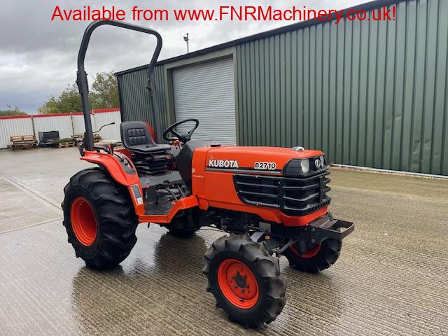 ***SOLD SOLD SOLD*** KUBOTA B2710 COMPACT TRACTOR - FNR Machinery - For ...